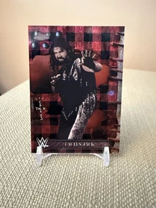 Cactus Jack 2025 Topps Chrome WWE x Cactus Jack Red Flannel Refractor - Bild 1 von 2