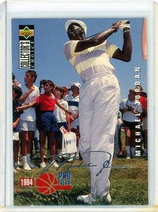 1994-95 Collector's Choice Pro Files Silver Signature #205 Michael Jordan Bulls - Bild 1 von 3