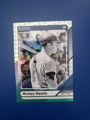 2024 PANINI DONRUSS "ESTATUA DE LA LIBERTAD" LÁMINA #7 MICKEY MANTLE -NY YANKEES Foto 1 de 3