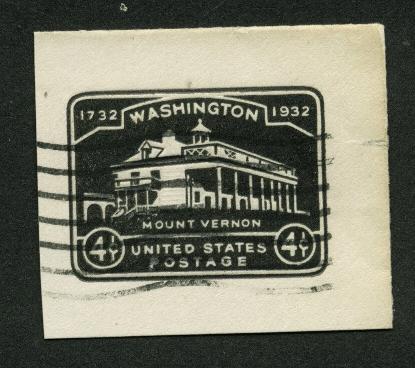 US Scott #U527 Full Corner Cut Square Used - Image 1 of 1
