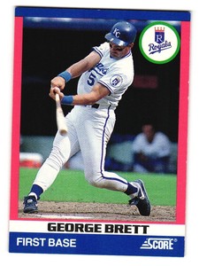 1991 Score 100 Superstars #85 George Brett