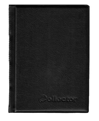 Collector Münzenalbum für 108 Münzen von Großen bis Kleinen - schwarz