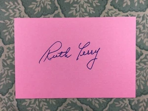 Ruth Terry - Smoky River Serenade - Pistol Packin' Mama - Autographed 1976 - Picture 1 of 2