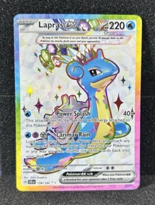 Pokemon - Lapras ex - 158/142 - Stellar Crown - Holo - Ultra Rare NM - Bild 1 von 2