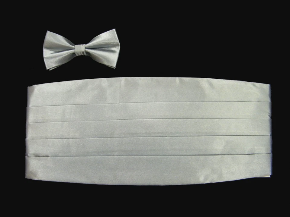 Conjunto de smoking formal masculino cetim casamento com gravata borboleta - Imagem 1 de 1