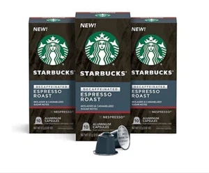 Starbucks by Nespresso Decaffeinato Espresso, Tostatura Scura Confezione da 60 - Foto 1 di 1
