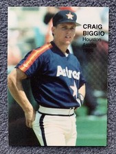 1989 Broder Rookie Fever Series 1 CRAIG BIGGIO Rookie Card #7 RC - MINT!