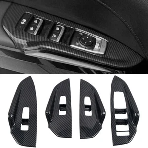Para Kia K5 2021-2023 fibra de carbono interior de coche panel elevador cubierta interruptor - Imagen 1 de 9