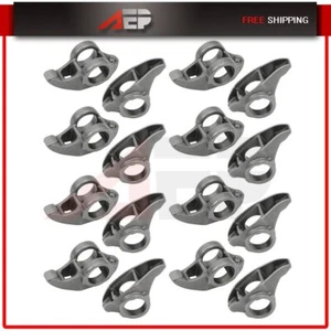 For GM LS V8 4.8 5.3 6.0 6.2 1997 thru 2017 Engine Rocker Arms 16 Pcs - Picture 1 of 6