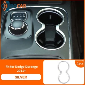 Sliver Center Console Water Cup Holder Trim For 2011-2021 Durango/Grand Cherokee - Picture 1 of 13