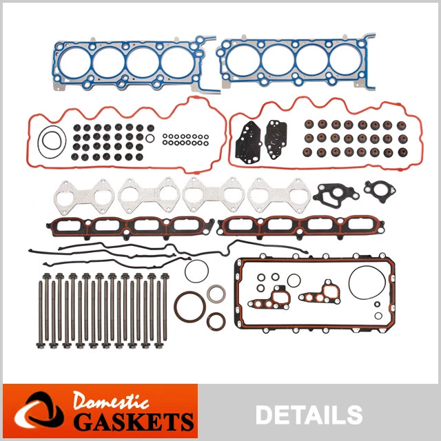 Juego completo de pernos de junta para Ford F150 F250 Lincoln 07-14 5,4 L SOHC 24 V VIN 5 V Foto 1 de 4
