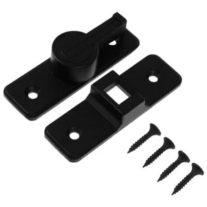 Closet Door Lock Right Door Clasp Sliding Door Child Lock 90 Degree Door Lock - Picture 1 of 12