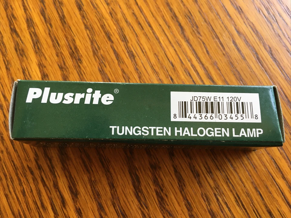 PLUSRITE BULB JD75W/E11 75W 120V - Image 1 of 3