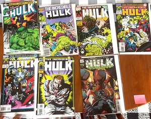 Incredible Hulk Lot of 7 Marvel Comics from years 1981 86 91 94 95 2022 - Imagen 1 de 15