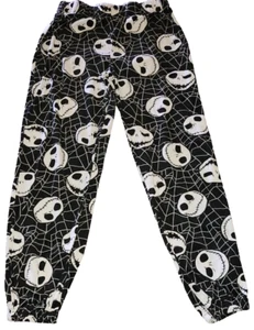 Nightmare Before Christmas Fuzzy Soft Kids Size S PJ/Lounge Pants - Picture 1 of 6