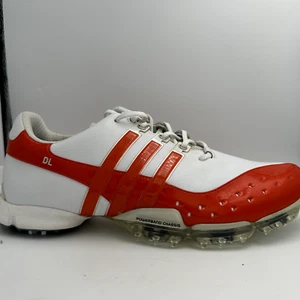 NEW Adidas L06894 White Red Cleats Men's Size 11.5 - Picture 1 of 5