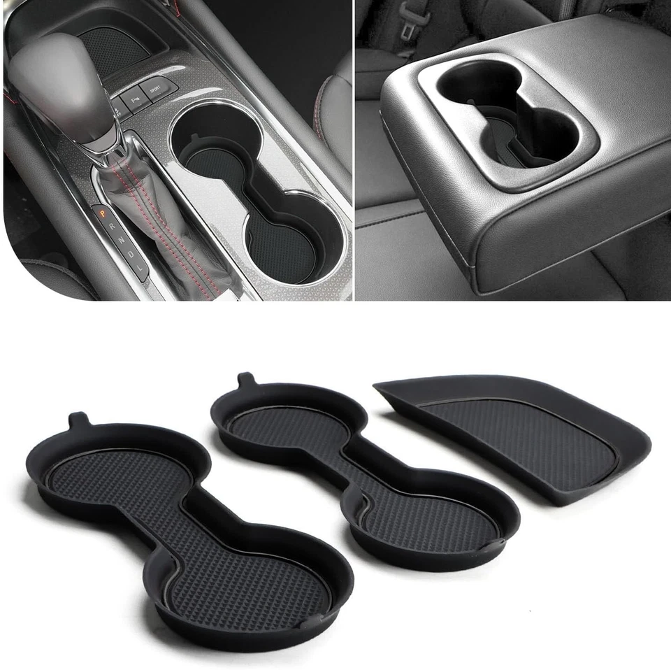 Auovo Cup Holder Insert for Chevrolet Chevy Malibu 2017-2023 Coaster Accessories - Image 1 of 4