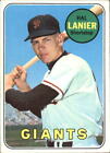 1969 Topps San Francisco Giants Baseball Card #316 Hal Lanier - EX