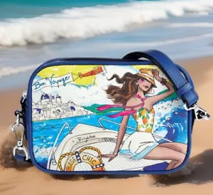 Brighton Fashionista Santorini Camera Bag MSRP $325 STYLE H3822M NWT - Picture 1 of 4