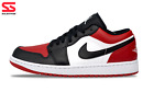 Nike Jordan 1 Low Bred Toe 2021 (553558-612/553560-612) Size 4Y-14