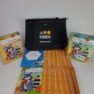 HMH ¡Arriba Las Matemáticas! Grade 2 Complete Teacher's Set With Workbooks & Bag - Picture 1 of 9