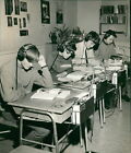 2nd rings in the high school for hearing impair... - Vintage Photograph 2324923
