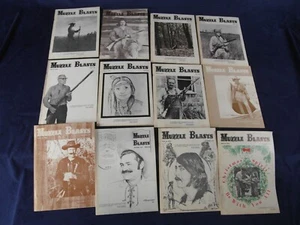 1970 Muzzle Blasts Magazine Complete Year 12 Issues Guns Rifles Black Powder - Bild 1 von 8