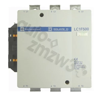 Telemecanique LC1F500 Contactor LX9 FK 910 LC1 F 500  Square D Working - Image 1 of 4