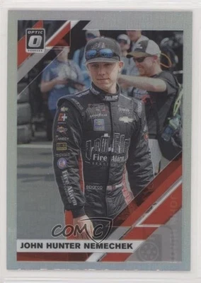 2020 Panini Donruss NASCAR Optic Holo Prizm John Hunter Nemechek #55 - Image 1 of 2