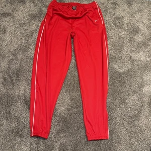 Vintage Men’s XXL NWOT  Red Nike Team Jogger Pants - Picture 1 of 8