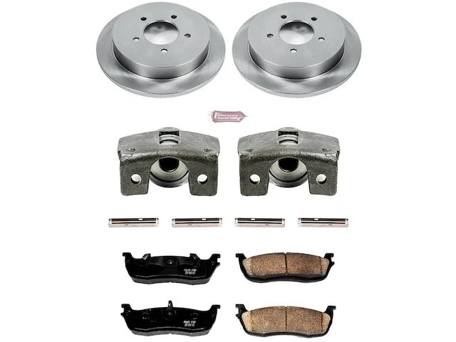 Rear Brake Pad and Rotor Kit For 1998-2000 Lincoln Navigator 1999 CS558WC - Изображение 1 из 1