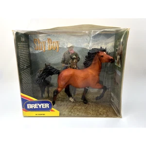 Breyer Monty Robert's Shy Boy #1125 2000-2003 1:9 Made in USA Neu in OVP Box beschädigt - Bild 1 von 16