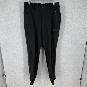 Patagonia Womens Alpine Guide Pant Size 12 Black Softshell Hiking Snow Outdoor - Picture 1 of 13