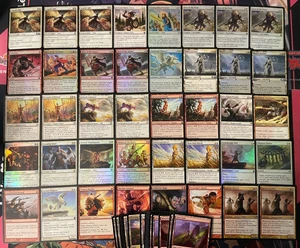 MTG - 60 KARTEN HEROIC AGGRO DECK - SILVERBLADE PALADIN, SWIFTBLADE VINDICATOR ~ - Bild 1 von 1