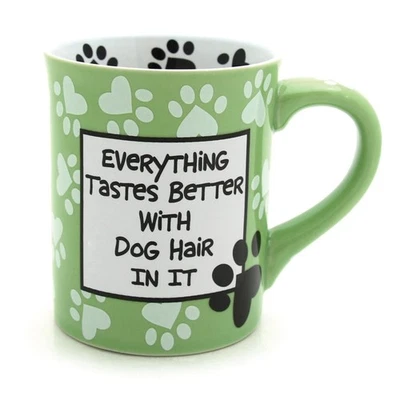 Taza de gres Our Name Is Mud “Dog Hair”, 16 OZ Foto 1 de 4