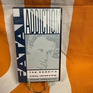 Fatal Addiction VHS Ted Bundy Final Interview Vintage True Crime Tape - Picture 1 of 5