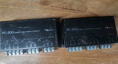 NAKAMICHI PC-200 Móvil 3 Vías Pasivo Crossover Old School Hecho en Japón Foto 1 de 4