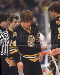 Terry O'Reilly Boston Bruins fight bloody face 8x10 11x14 16x20 photo 745 - Picture 1 of 1