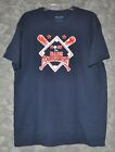2021 Cal Ripken Youth Tournament Baseball T-Shirt Size Blue L "Dogs For Dads"