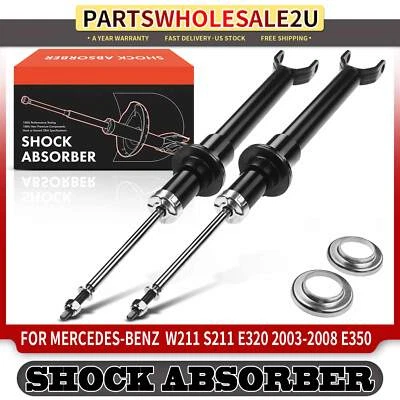 Amortiguador delantero derecho y derecho nuevo 2 piezas para Mercedes-Benz E320 2003-2005 E350 2006 Foto 1 de 4