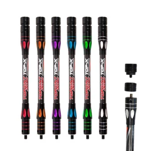 10" 12" 15" Archery Carbon Stabilizer Bar Side Balance Rod Bow Shock Absorber - Picture 1 of 10