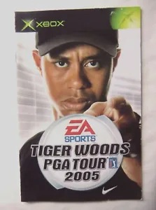 53397 Instruction Booklet - Tiger Woods PGA Tour 2005 - Microsoft Xbox (2004)  - Picture 1 of 1