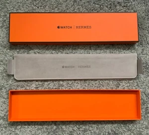 Genuine Apple Watch Hermes Box for 44mm Bleu Saphire/Orange Jumping Tour ref.811 - Zdjęcie 1 z 9