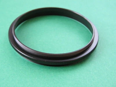52mm-55mm 55mm-52mm Male to Male Double Coupling Ring Reverse Adapter 52-55mm - Image 1 of 2
