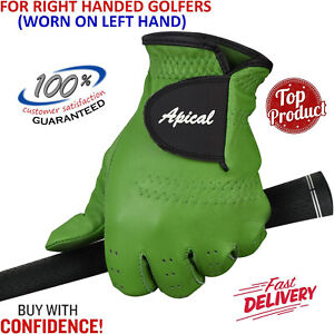 APICAL Men 100% Cabretta Leather Golf gloves hand gloves All sizes available
