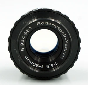 Rodenstock Ysaron Objektiv 90 mm f/4,5 Dunkelkammer Vergrößerung 39 mm mit Klemmmutter #999 - Bild 1 von 3