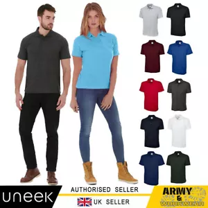 Uneek UX1 Poloshirt Herren Damen Freizeit Smart Top Comfort Workwear Unisex Shirt - Bild 1 von 14