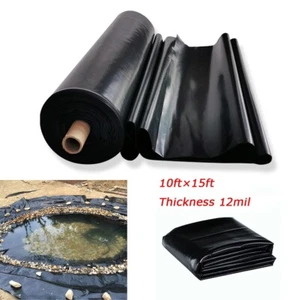 10'x15' Flexible Water Garden Fish Pond Liner Waterproof Gasket Thickness 12 mil - Picture 1 of 8