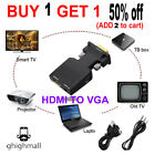 HDMI Female to VGA Male Support 1080P Signal Output Converter with Audio Adapter