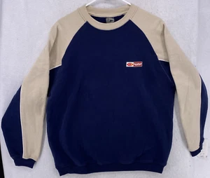 Bear Snow Boards Size Large Sweat Shirt Logo 1990's Blue Graphic Vintage Y2K - Picture 1 of 14